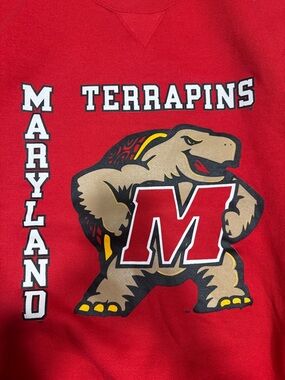 Russell Athletic Red Crewneck Sweatshirt